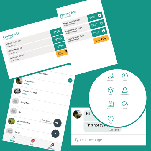 Financial transactions & group engagement